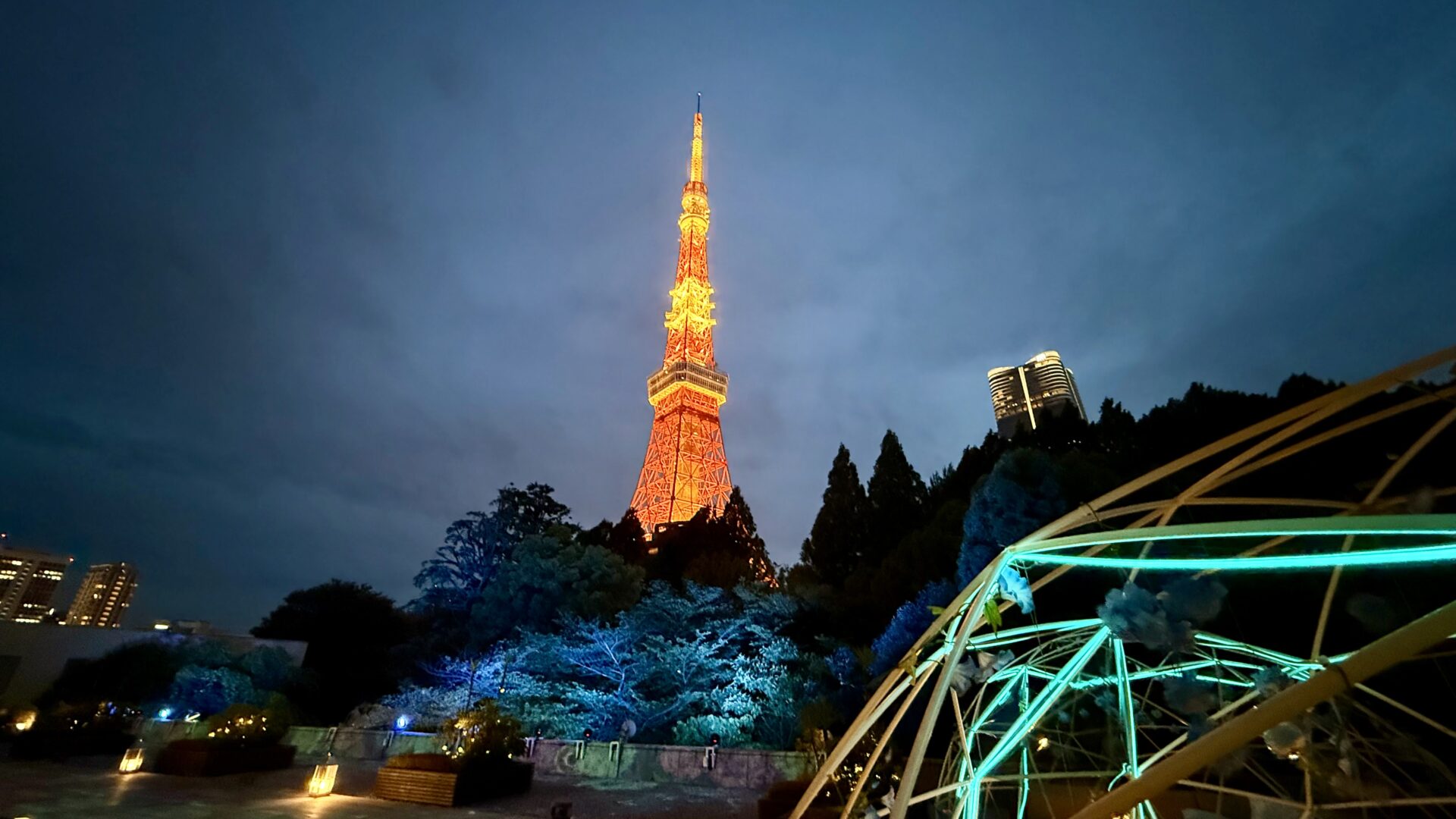 東京タワーを独占しながら“涼”を楽しむ、大人の夜ピクニック