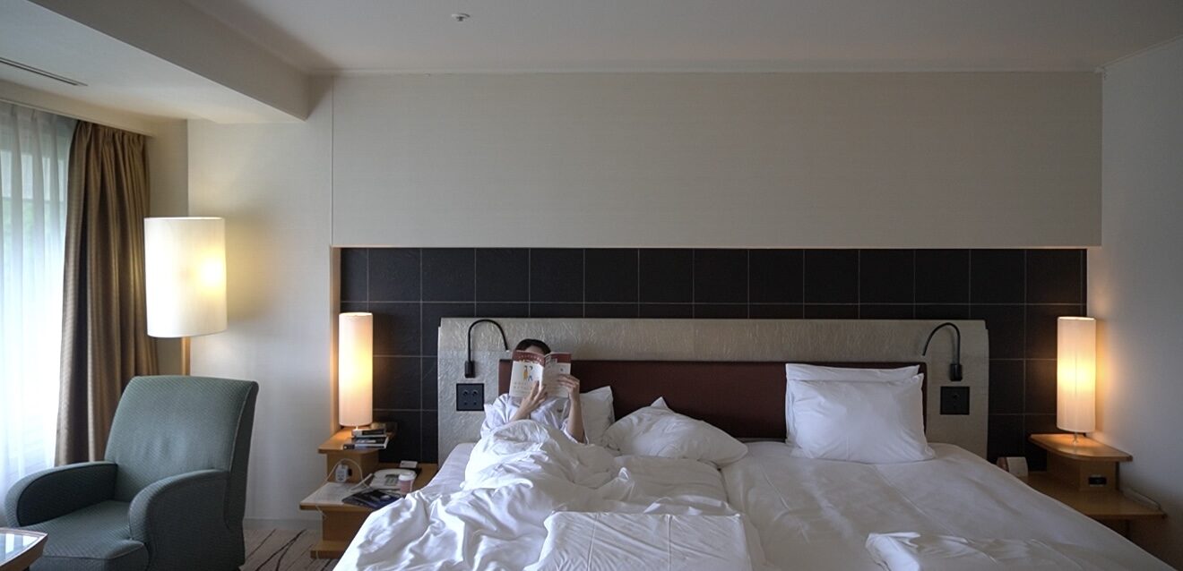 【ザ・プリンス 京都宝ヶ池】建築美と快眠を楽しむクラブフロアステイ