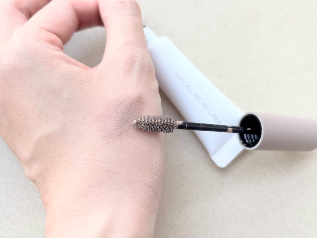 rom&nd「ハンオールブロウカラ」