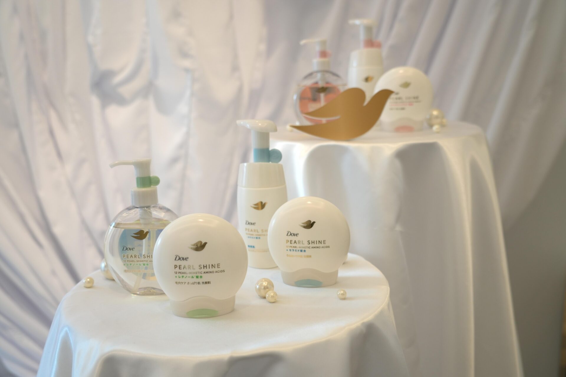 ツヤ肌はのせるからしっかり落とす時代へ！新商品「ダヴ　パールシャイン」シリーズがお披露目