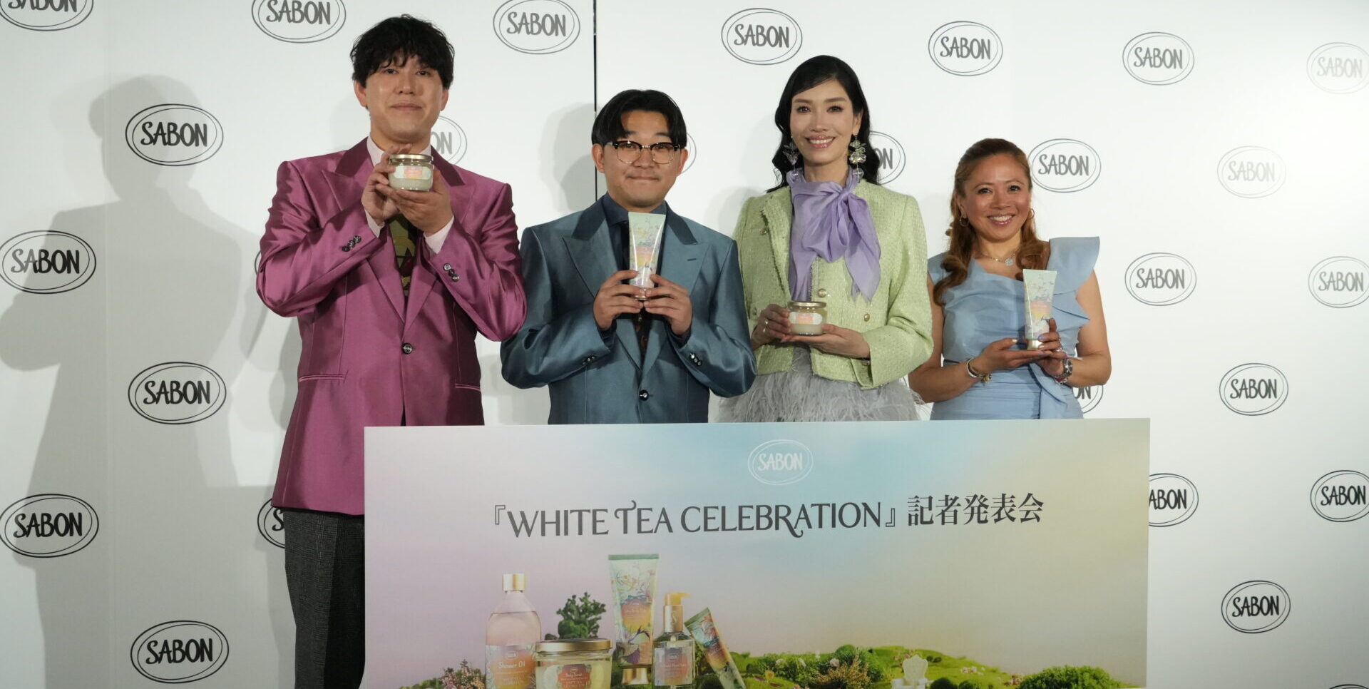 アンミカ＆オズワルドが登壇！SABON「White Tea Celebration」で心までポジティブに