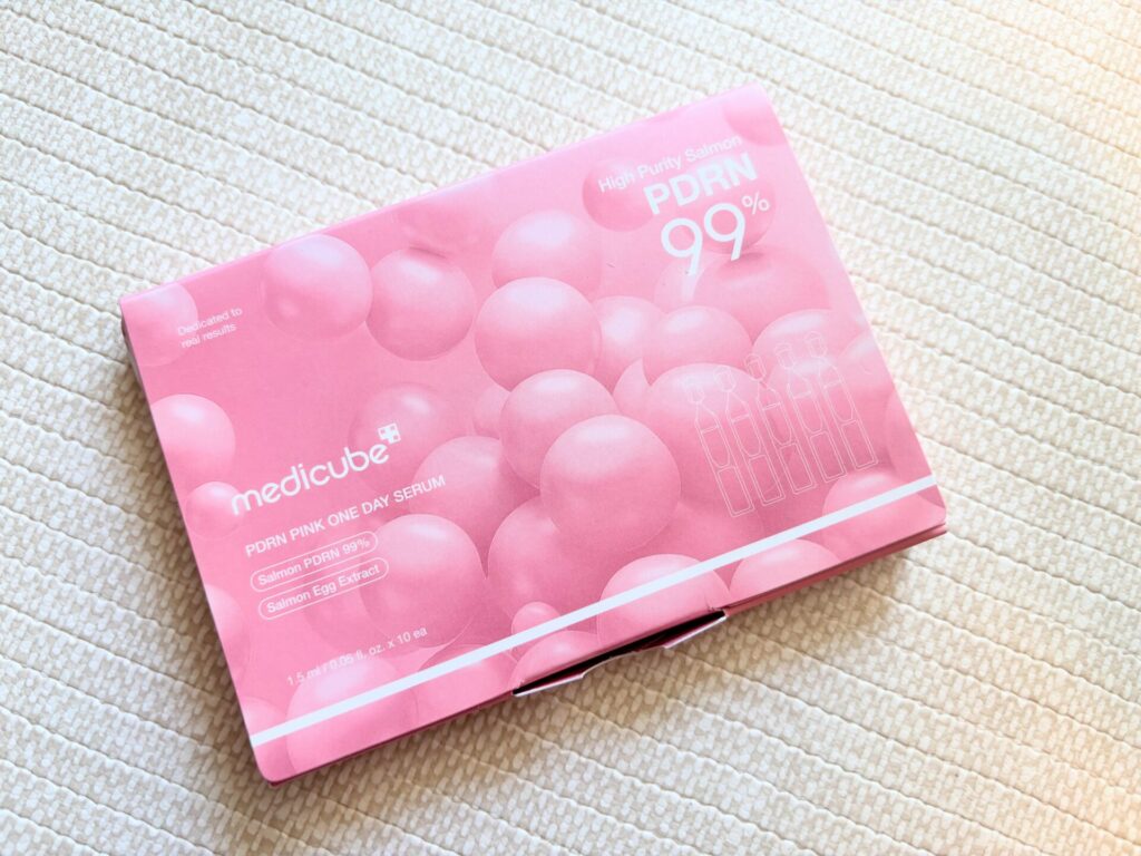 ■medicube PDRNピンク1DAYセラム
10本　3,200円（税込）