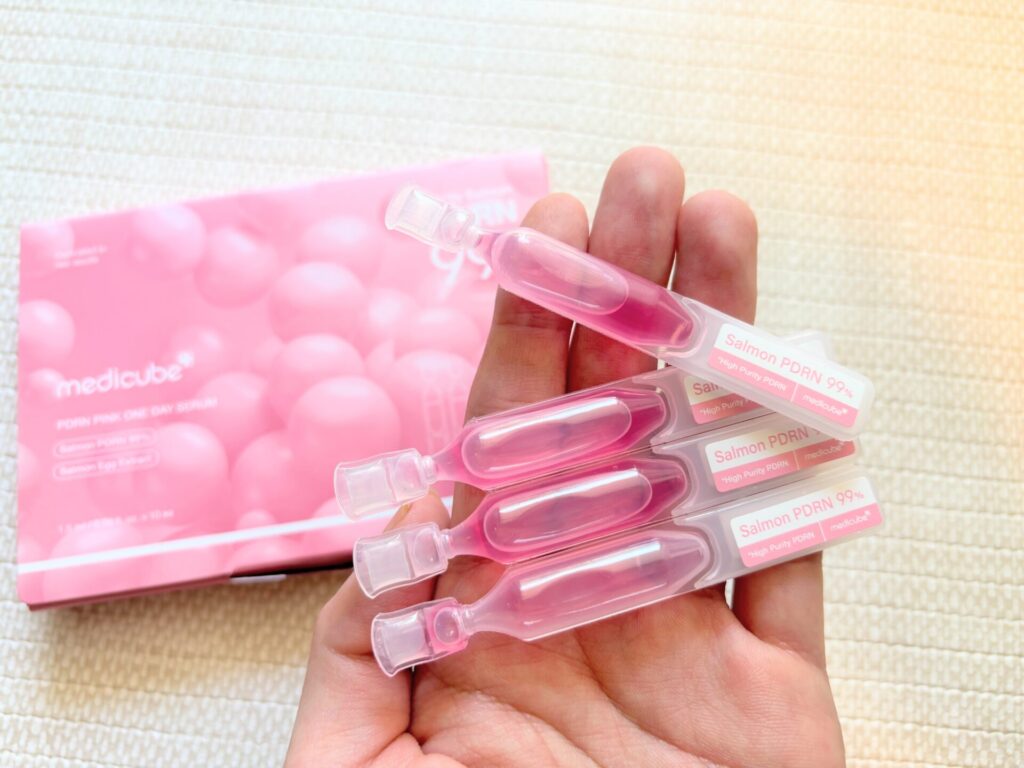 ■medicube PDRNピンク1DAYセラム
10本　3,200円（税込）