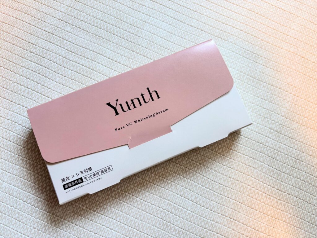 ■Yunth 生VC美白美容液
28包　3,960円（税込）